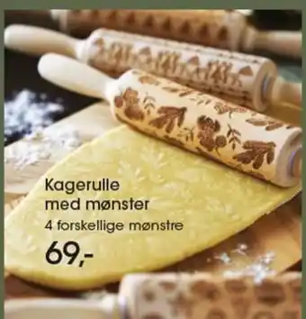 Bilka Kagerulle Med Mønster tilbud
