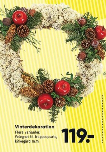 Vinterdekoration