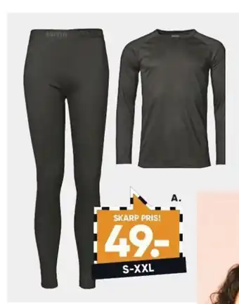 Bilka Skiundertøj. S-XXL tilbud