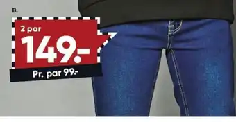Bilka Jeans. Flere Varianter. 134-170cm tilbud
