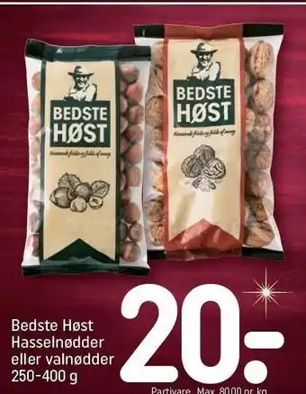 REMA 1000 Hasselnødder el. valnødder tilbud