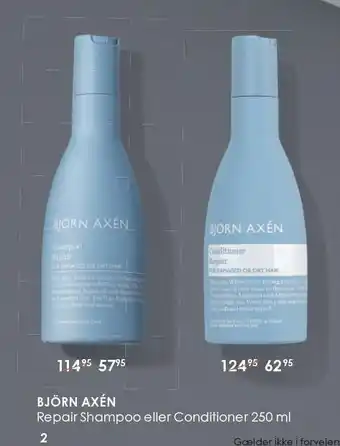 Matas Repair shampoo el. conditioner tilbud