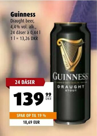 Scandinavian Park Guinness tilbud