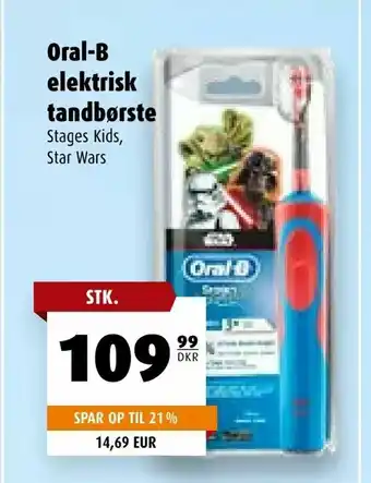 Scandinavian Park Oral-B elektrisk tandbørste tilbud
