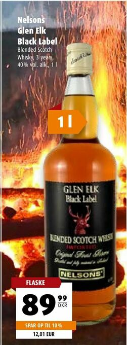 Scandinavian Park Nelsons Glen Elk Black Label tilbud