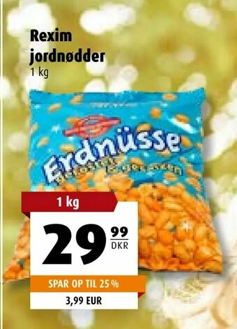 Scandinavian Park Rexim jordnødder tilbud
