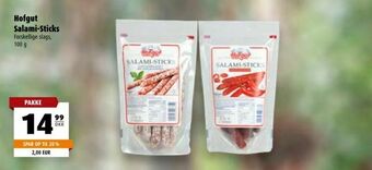 Scandinavian Park Hofgut Salami-Sticks tilbud