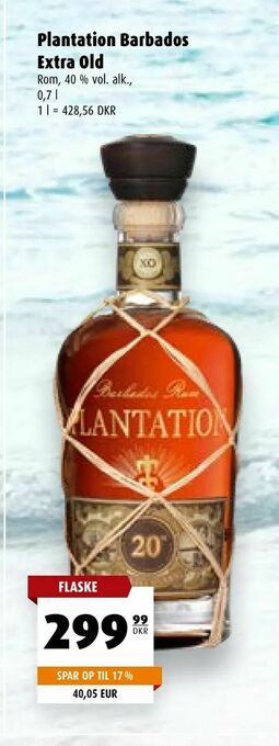 Scandinavian Park Plantation Barbados Extra Old tilbud