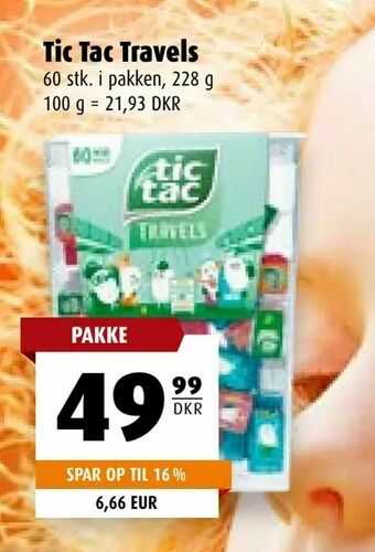 Scandinavian Park Tic Tac Travels tilbud