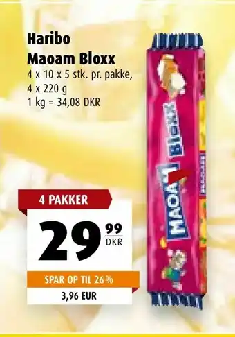 Scandinavian Park Haribo Maoam Bloxx tilbud