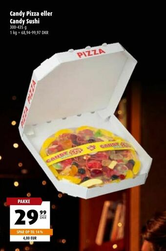 Scandinavian Park Candy Pizza eller Candy Sushi tilbud