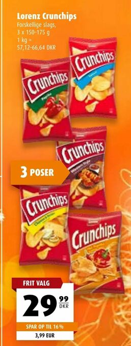 Scandinavian Park Lorenz Crunchips tilbud