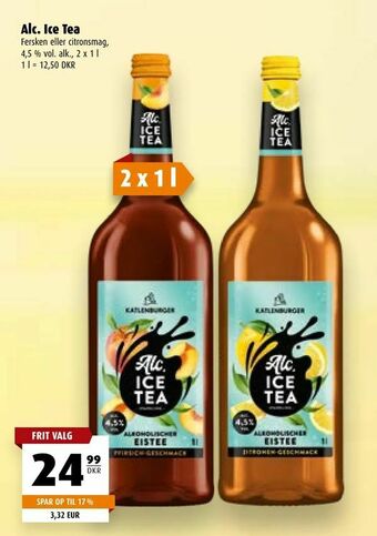Scandinavian Park Alc. Ice Tea tilbud