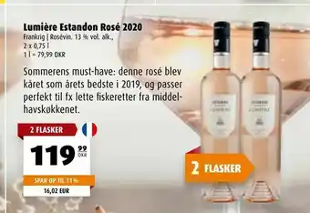 Scandinavian Park Lumière Estandon Rosé 2020 tilbud