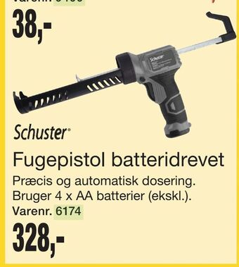 Harald Nyborg Fugepistol batteridrevet tilbud