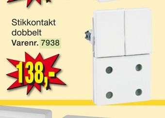 Fuga afbryder og stikkontakt