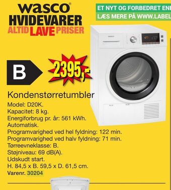 Kondenstørretumbler