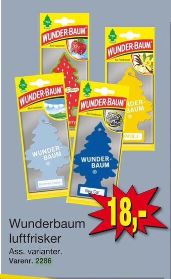 Harald Nyborg Wunderbaum luftfrisker tilbud