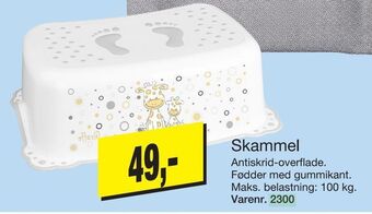 Harald Nyborg Skammel tilbud