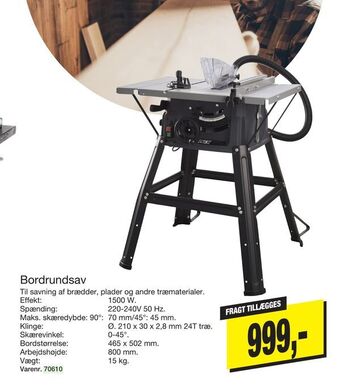 Harald Nyborg Bordrundsav tilbud