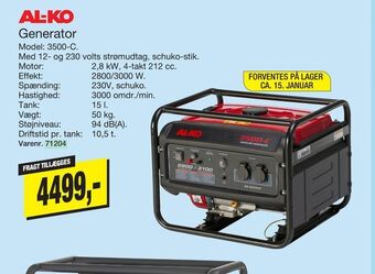 Harald Nyborg Generator tilbud