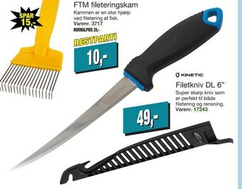 Filetkniv dl 6"