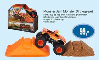 Monster jam monster dirt legesæt