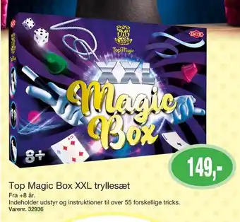 Harald Nyborg Top magic box xxl tryllesæt tilbud