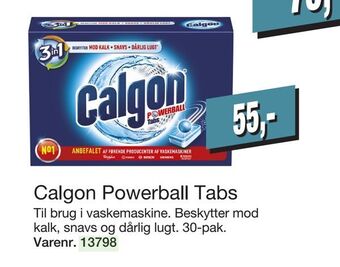 Harald Nyborg Calgon powerball tabs tilbud