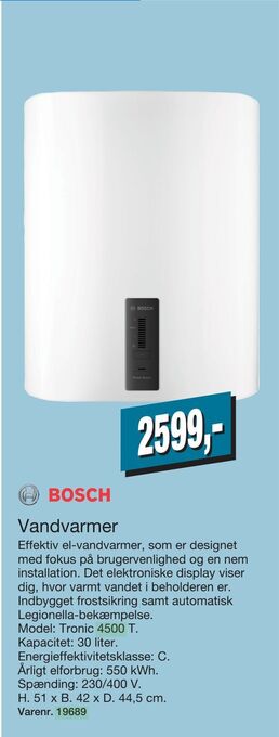 Harald Nyborg Vandvarmer tilbud