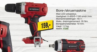 Harald Nyborg Bore-/skruemaskine tilbud