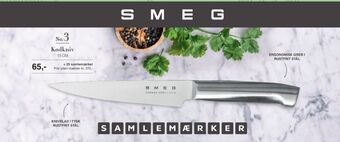 Dagli'Brugsen Smeg kniv tilbud