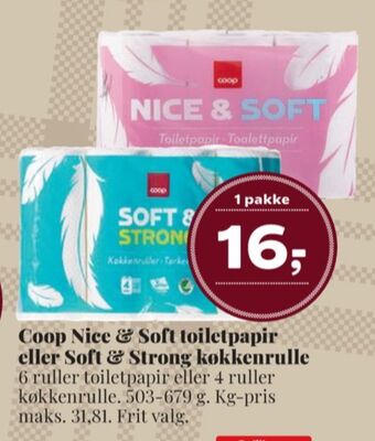 Dagli'Brugsen Soft & strong køkkenrulle tilbud