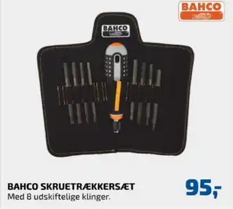 Davidsen Bahco skraldeskruetrækker tilbud