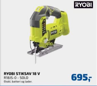 Davidsen Ryobi stiksav tilbud