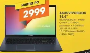 Expert Asus Vivobook 15,6" R528EABQ724T tilbud