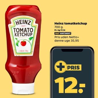 Netto Heinz ketchup tilbud