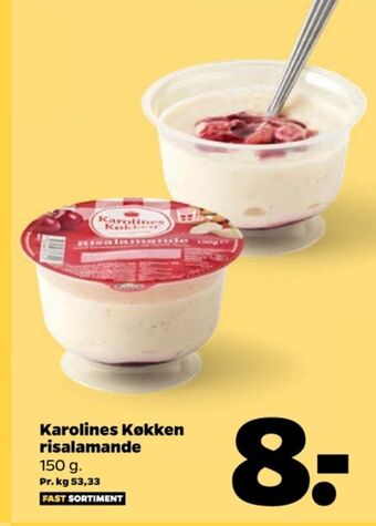 Netto Karolines risalamande tilbud