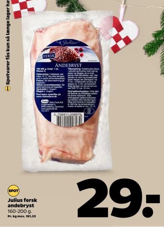 Netto Julius andebryst tilbud