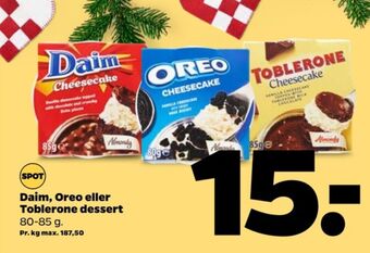 Netto Daim tærter tilbud