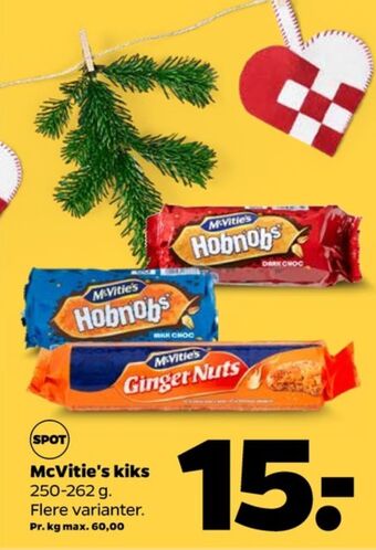 Netto Hobnobs kiks tilbud