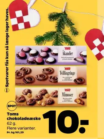 Netto Tvillingeringe dessertchokolade tilbud