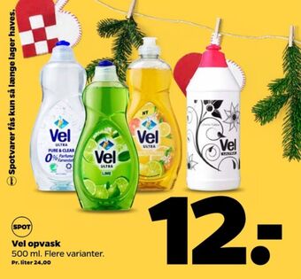 Netto Vel opvaskemiddel tilbud