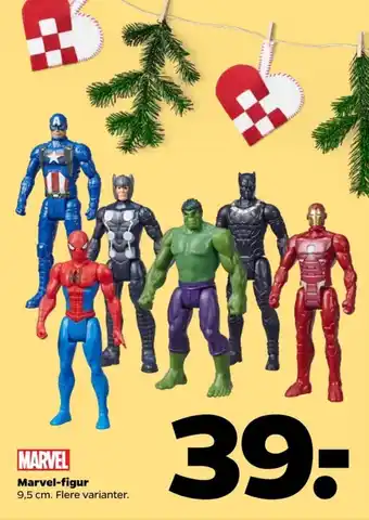 Netto Marvel figurer tilbud