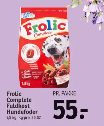 SPAR Frolic hundefoder tilbud