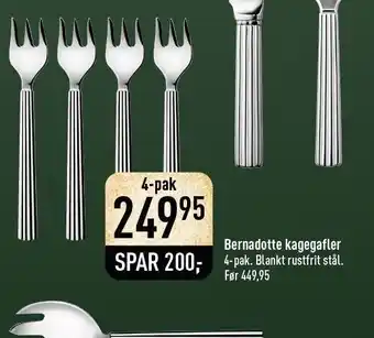 Georg jensens bernadotte kagegafler
