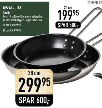 Imerco Eva trio pande tilbud