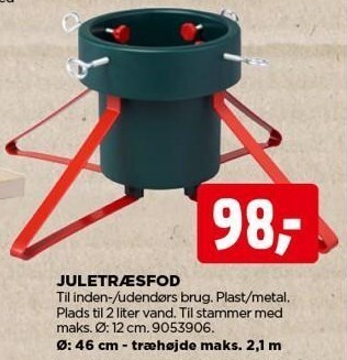 jem & fix Juletræsfod tilbud