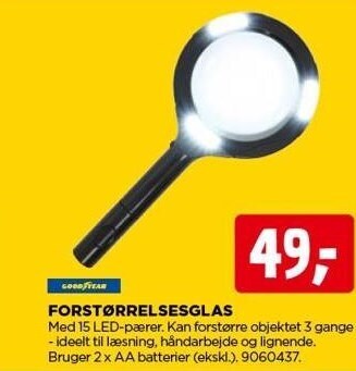 jem & fix Forstørrelsesglas tilbud