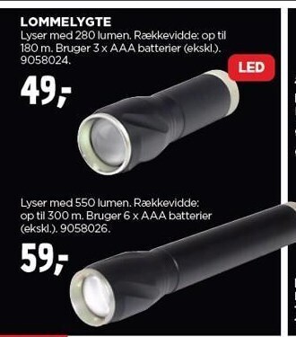 jem & fix Lommelygte tilbud